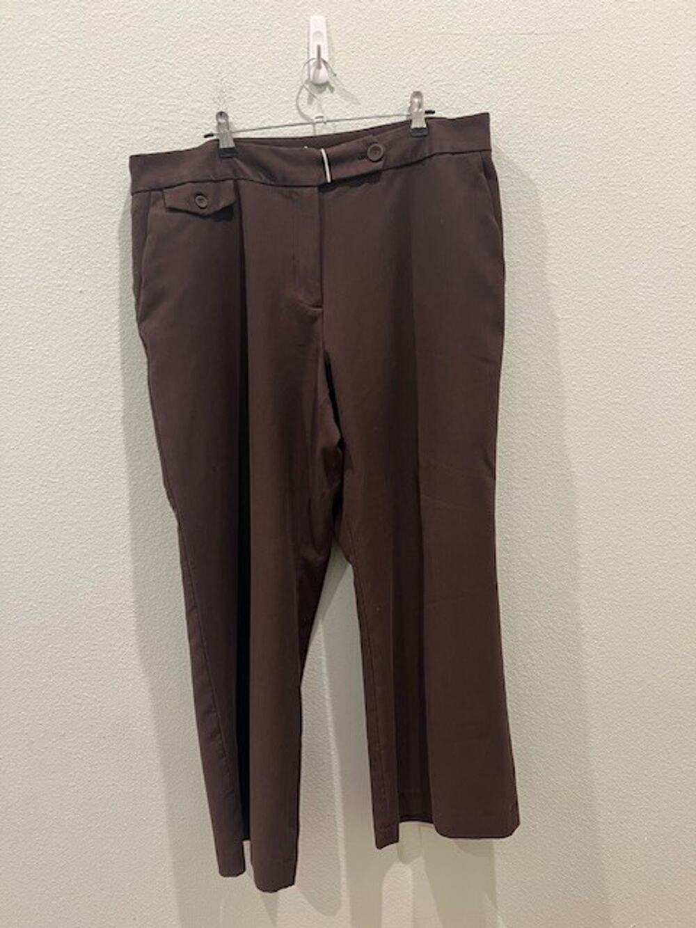 Ruby Rd. Women's Size 16 Brown Dress Pants